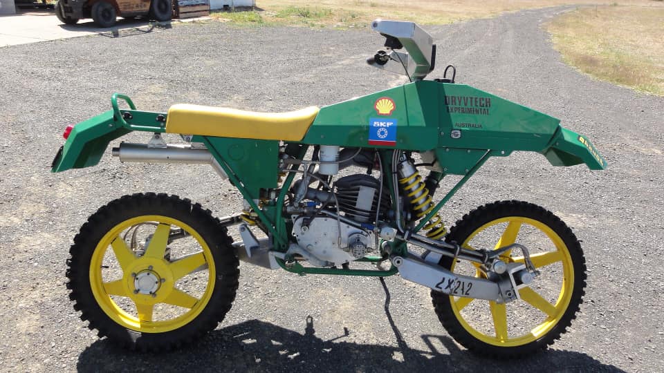 Drysdale 2WD motorcycle